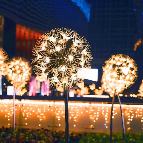 Đèn LED Hoa Bồ Công Anh Dandelion Sợi Quang Lớn D30cm-300cm | Báo Giá