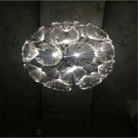 Đèn LED Hoa Bồ Công Anh Dandelion Sợi Quang Lớn D30cm-300cm | Báo Giá