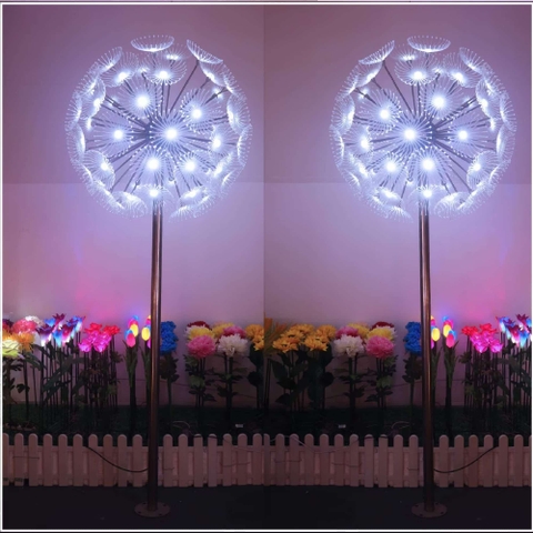 Cột Đèn LED TREE kiểu dáng Cây Hoa Bồ Công Anh thắp sáng đẹp sân vườn công viên