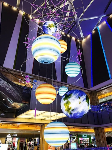 Đèn LED Mô Phỏng Các Hành Tinh phát sáng trang trí cảnh quan sân vườn Zalaa ZMP-Planet-Lights