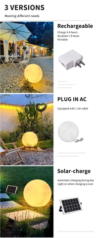 Đèn LED Mô Phỏng Các Hành Tinh phát sáng trang trí cảnh quan sân vườn Zalaa ZMP-Planet-Lights