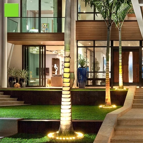 Đèn LED Vòng Tròn Gốc Cây Xanh ZRCIOT Module M12