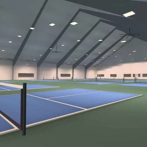 Đèn LED Pha Module SMD Chiếu Sáng Sân Thể Thao Pickleball Công suất từ 50W- 1000W