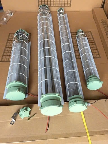 Đèn LED Phòng Sạch Chất Lượng Cao - Âm trần, Gắn nổi, Máng chống nổ, Chống ẩm, Tuyp LED, V-shape, Bán nguyệt