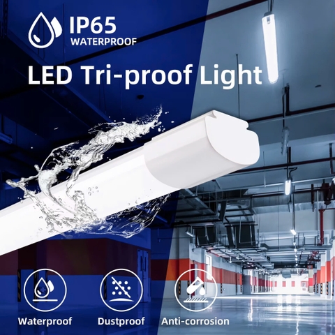 Đèn LED Phòng Sạch dài 0,6m, 1,2m kiểu Tuýp Bán Nguyệt 12W, 18W, 27W, 36W, 54W...ZALAA ZVP