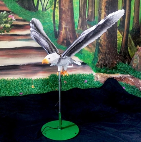 Đèn LED Simulator Light Eagle ZALAA Không Chuyển Động cho Cảnh quan, Vườn hoa, Công viên, Khu giải trí, Lễ hội