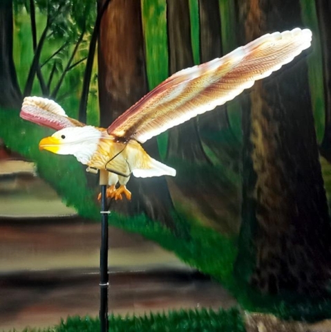 Đèn LED Simulator Light Eagle ZALAA Không Chuyển Động cho Cảnh quan, Vườn hoa, Công viên, Khu giải trí, Lễ hội