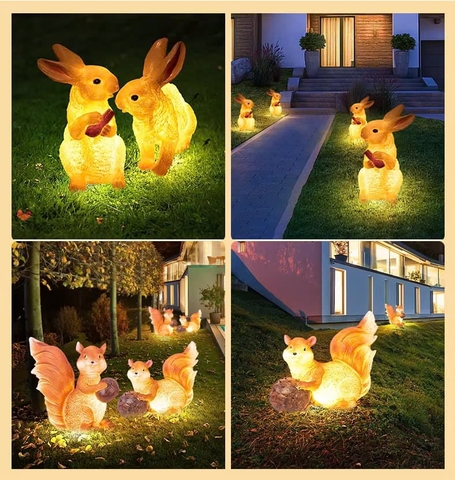 Đèn LED Trang Trí Cảnh Quan hình Con Hạc và Thiên Nga Phát sáng Zalaa cho các Dự án Vườn Ánh Sáng mới