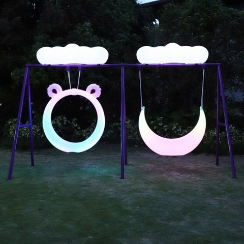 Đèn LED Trang trí cảnh quan hình Ông Trăng bán nguyệt khuyết Zalaa cho các Dự án chiếu sáng mới