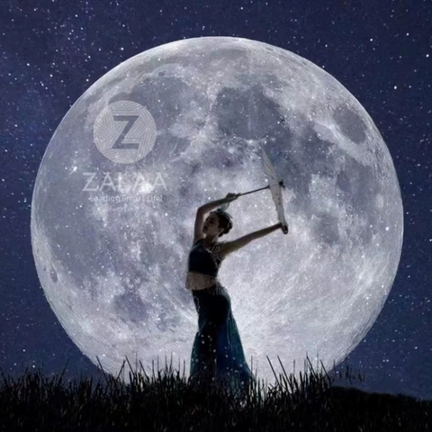 Đèn LED Trang trí Sân vườn hình Ông Trăng tròn Zalaa cho các Dự án chiếu sáng mới