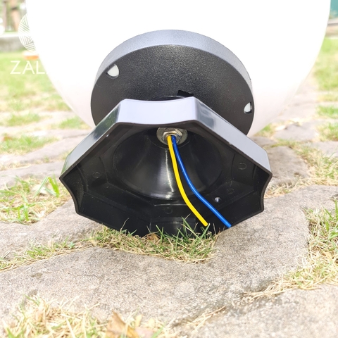 Đèn Trụ Cổng Cầu Đục D300, đuôi đèn E27