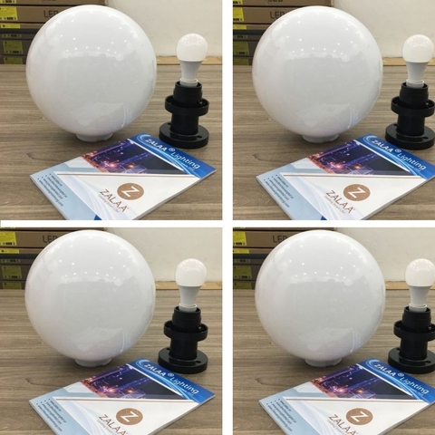 Đèn Trụ Cổng Cầu Đục D400, đuôi đèn E27