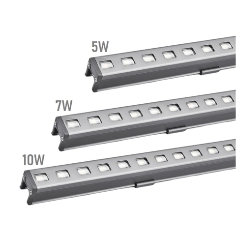 Đèn LED Tuyến Tính chiếu sáng mặt tiền Tòa Nhà Building Cao Tầng có lập trình DMX512 Rgb hiệu ứng thay đổi màu sắc theo tùy chỉnh