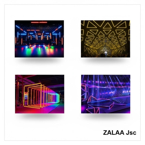 Đèn LED Walkway/Tunnel Arch ZALAA - Kiểu Cổng Ánh Sáng, Đường Hầm Nghệ Thuật