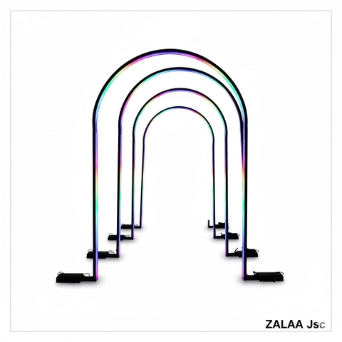 Đèn LED Walkway/Tunnel Arch ZALAA - Kiểu Cổng Ánh Sáng, Đường Hầm Nghệ Thuật