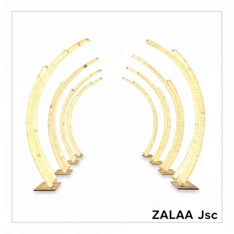 Đèn LED Walkway/Tunnel Arch ZALAA - Kiểu Cổng Ánh Sáng, Đường Hầm Nghệ Thuật