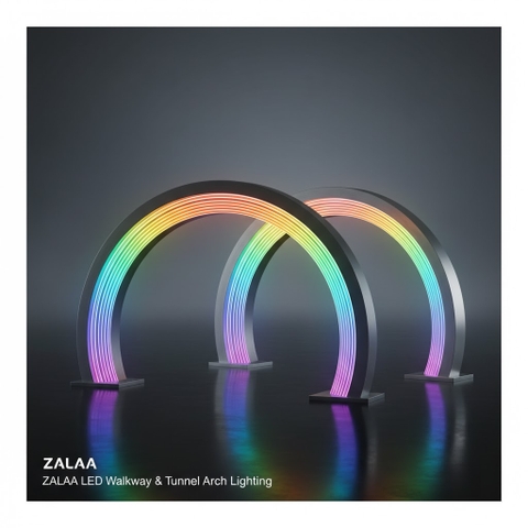 Đèn LED Walkway/Tunnel Arch ZALAA - Kiểu Cổng Ánh Sáng, Đường Hầm Nghệ Thuật