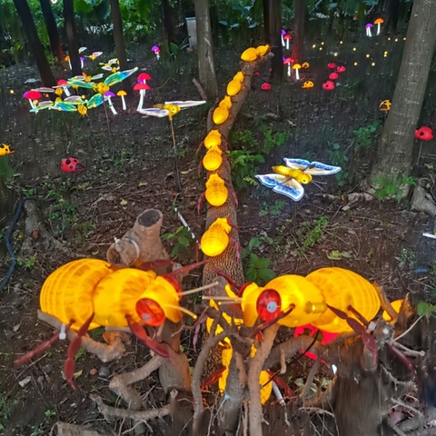 Đèn LED ZALAA Hình Kiến Simulation Ants Light cho Vườn Ánh Sáng / Light Garden