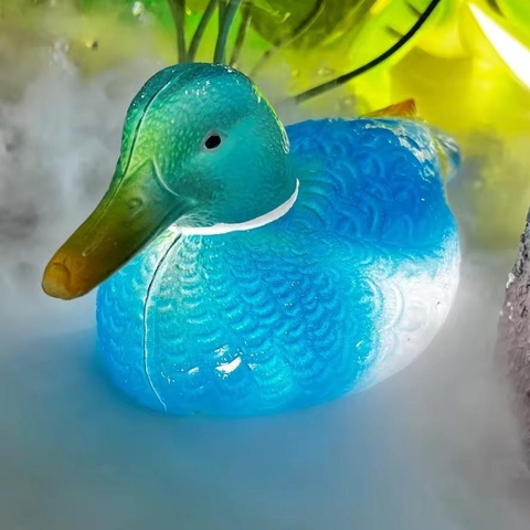 Đèn LED ZALAA Mô Hình Con Vịt Tuyết Simulation Snow Duck Light cho Vườn Ánh Sáng / Light Garden