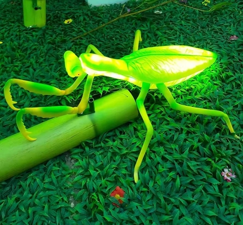 Đèn LED ZALAA Mô Phỏng Con Bọ Ngựa Mantis Năng Động Cho Vườn Ánh Sáng / Light Garden