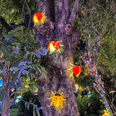 Đèn LED ZALAA Mô Phỏng Con Bọ Rùa - Bảy Sao Năng Động Cho Dự Án Cảnh Quan Sân Vườn