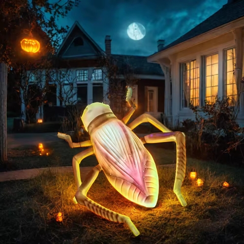 Đèn LED ZALAA Mô Phỏng Con Dế Mèn Crickets Năng Động Cho Vườn Ánh Sáng / Light Garden