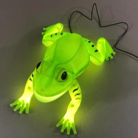 Đèn LED ZALAA Mô Phỏng Hình Con Ếch Frog Năng Động cho Vườn Ánh Sáng / Light Garden