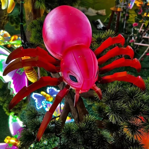 Đèn LED ZALAA Mô Phỏng Hình Nhện Năng Động Cho Dự Án Chiếu Sáng Cảnh Quan Sân Vườn