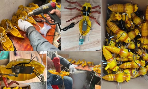 Đèn LED ZALAA Mô Phỏng Hình Tổ Ong Vàng Cho Dự Án Chiếu Sáng Cảnh Quan Sân Vườn