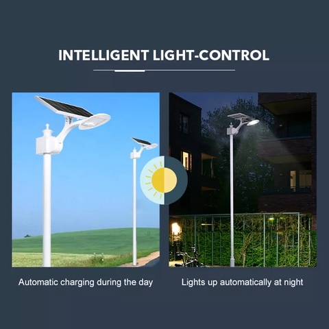 Đèn Năng Lượng Mặt Trời Chiếu Sáng Đường Dẫn Vào Khu Dân Cư, Biệt Thự...Từ 25-40W Zalaa