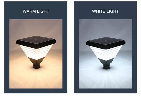 Đèn Năng Lượng Mặt Trời ZG-GGD002 ZALAA cho cột cao 2-4m Chiếu sáng Cảnh Quan Sân Vườn