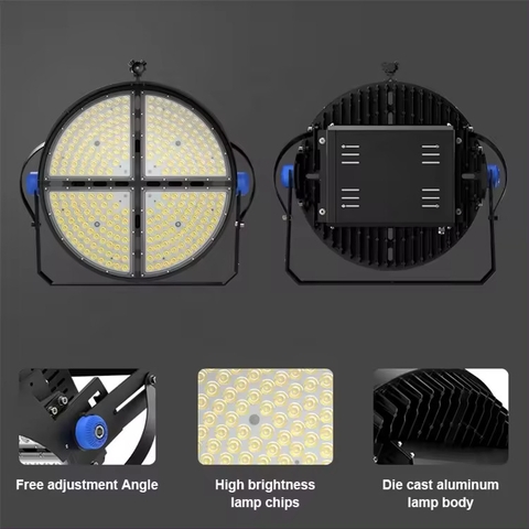 Đèn Pha Led Sân GOLF 720W - Mã SP ZFL-CLEO-INV-ZIG-720 ZALAA Sport Lighting