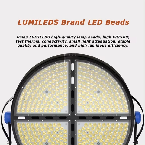 Đèn Pha Led Sân GOLF 960W - Mã SP ZFL-CLEO-INV-ZIG-960 ZALAA Sport Lighting