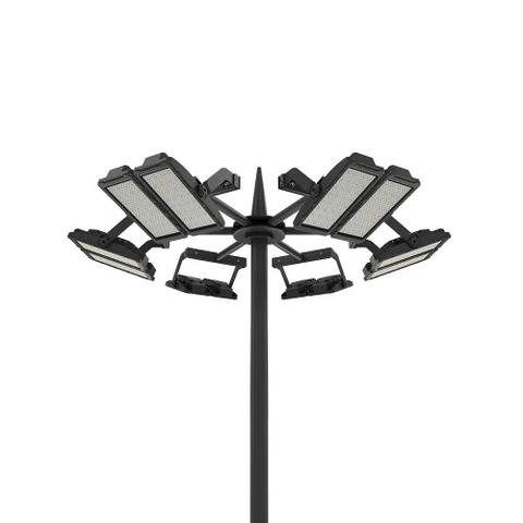 Đèn Pha LED Zalaa cho Trụ Cột Giàn Nâng Hạ Chiếu Sáng Khu Trung Tâm Bến bãi Ga Tàu Đường Sắt Việt Nam ZFL-Railway 280w, 560W, 840w