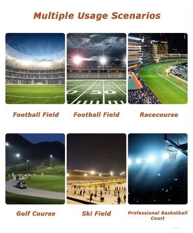 Đèn Sân Golf 800W Pha Led Module Mã SP ZFL-CLEO-INV-ZIG-800 ZALAA Sport Lighting