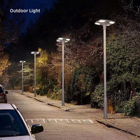 Đèn Sân Vườn Công Viên Năng Lượng Mặt Trời ZG-GGD0805 32W ZALAA Cho cột cao 3-5m