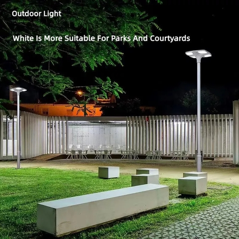Đèn Sân Vườn Công Viên Năng Lượng Mặt Trời ZG-GGD0805 32W ZALAA Cho cột cao 3-5m