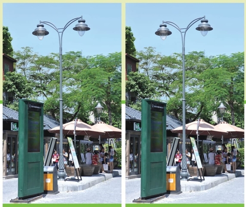 Đầu Đèn Đường LED SEPAT - Chiếu Sáng Đường Phố /Trang Trí Công Viên /Cảnh Quan Sân Vườn cho cột từ 3-10m