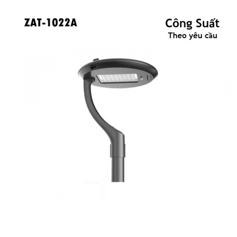 Đầu Cột Đèn Chiếu Sáng Khu Đô Thị Mới, Cảnh Quan Công Viên ZAT-1022A LED 30W-150W, hợp cột 3m-6m