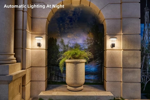 Đèn Treo Tường Biệt Thự Năng Lượng Mặt Trời ZG-BD1104 ZALAA Garden Lights