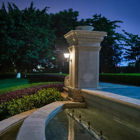 Đèn Treo Tường Chiếu Sáng Cột Cổng Năng Lượng Mặt Trời ZG-BD2106-2 ZALAA Garden Lights