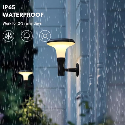 Đèn Treo Tường Ngoài Trời Năng Lượng Mặt Trời ZG-BD1004 Hình Nấm ZALAA Garden Lights