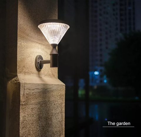 Đèn Tường Trang Trí Sân Vườn Năng Lượng Mặt Trời ZG-BD4005 Kim Cương ZALAA Garden Lights
