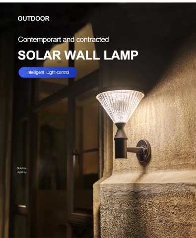 Đèn Tường Trang Trí Sân Vườn Năng Lượng Mặt Trời ZG-BD4005 Kim Cương ZALAA Garden Lights