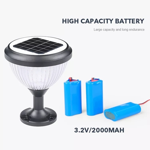 Đèn Trụ Cổng Solar Hiện Đại - Chiếu Sáng Tường Rào Cảnh Quan Sân Vườn Zalaa ZG-ZTD0705