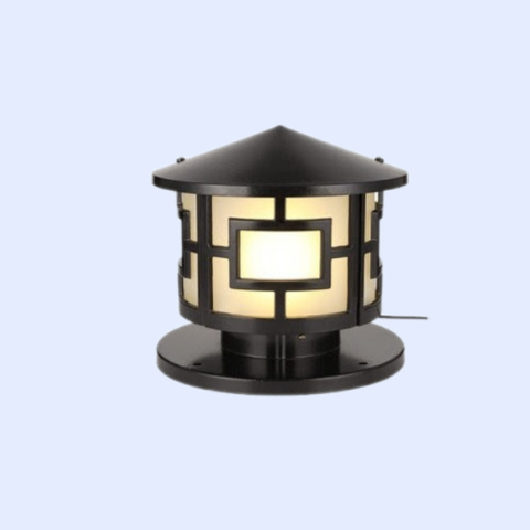 Đèn Trụ Cột Cổng Tròn ZTCT D300 LED-E27 - Sản xuất theo yêu cầu