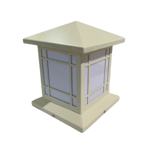 Đèn Trụ Cổng Vuông ZTCV LED-E27 D200, D250, D300, D400... Inox Sơn theo yêu cầu