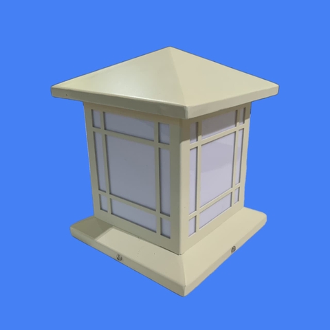 Đèn Trụ Cổng Vuông ZTCV LED-E27 D200, D250, D300, D400... Inox Sơn theo yêu cầu