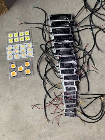 Driver LED Done - Báo giá linh kiện lắp ráp Đèn Chiếu Sáng L.E.D