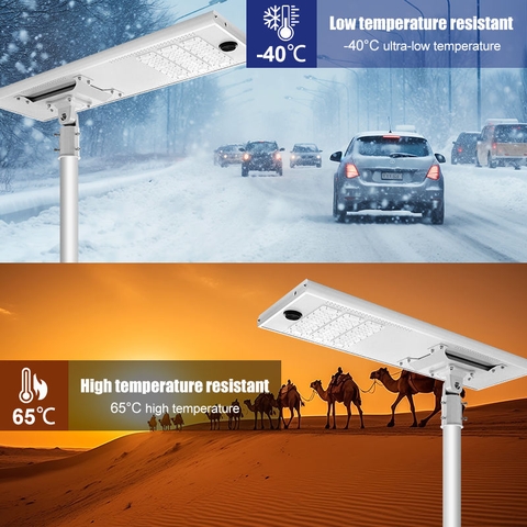 Đèn Đường Năng Lượng Mặt Trời All-In-One ZALAA ZL-QBD-SE-YH Chiếu Sáng Thông Minh